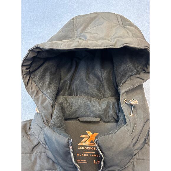 ZeroXPosur BlackLabel Removable Hood Winter Jacket,Copper Accents, Women Size L - Picture 5 of 12